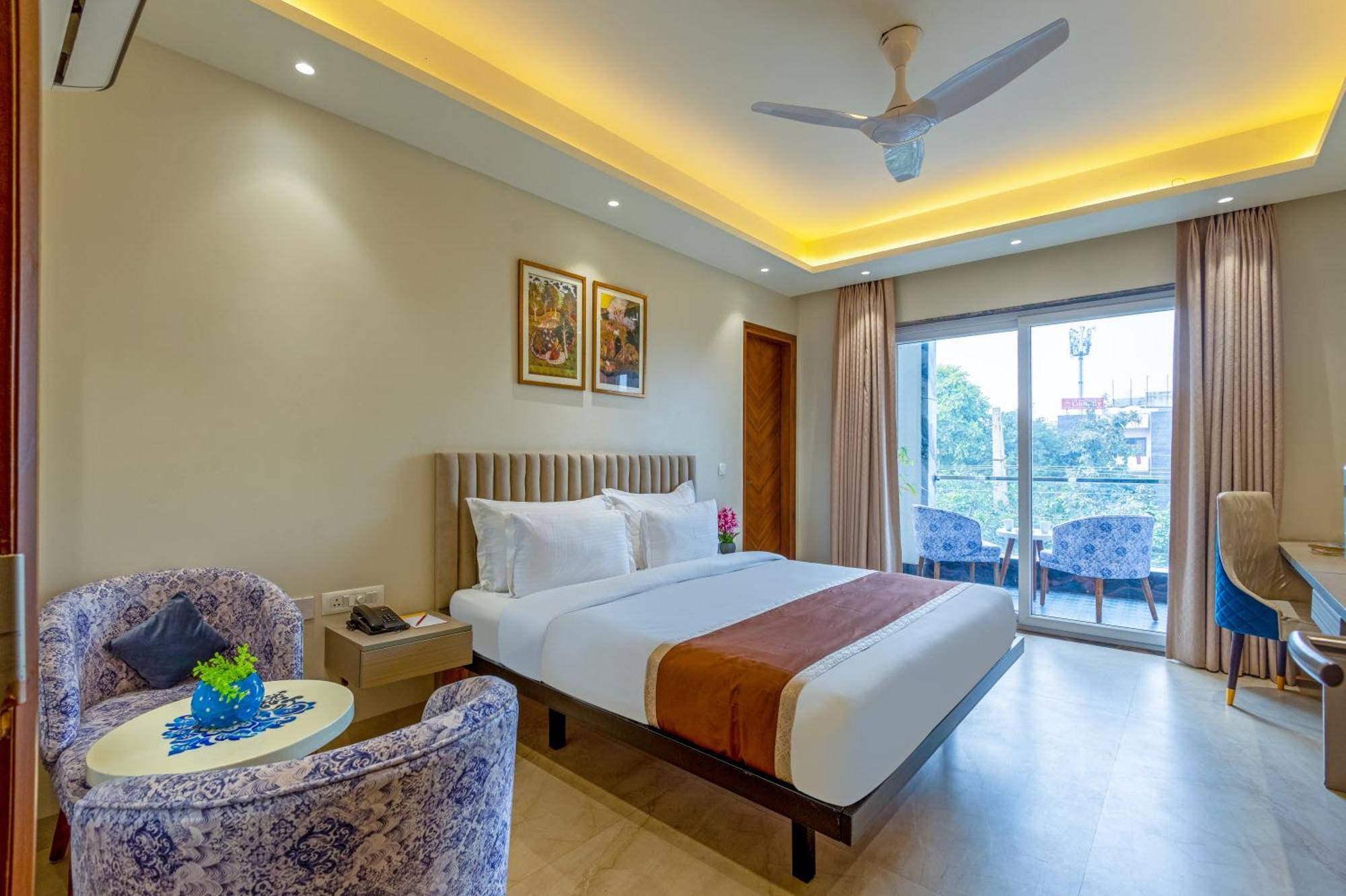 Hotel Ginger Palace Delhi Airport Neu-Delhi Exterior foto