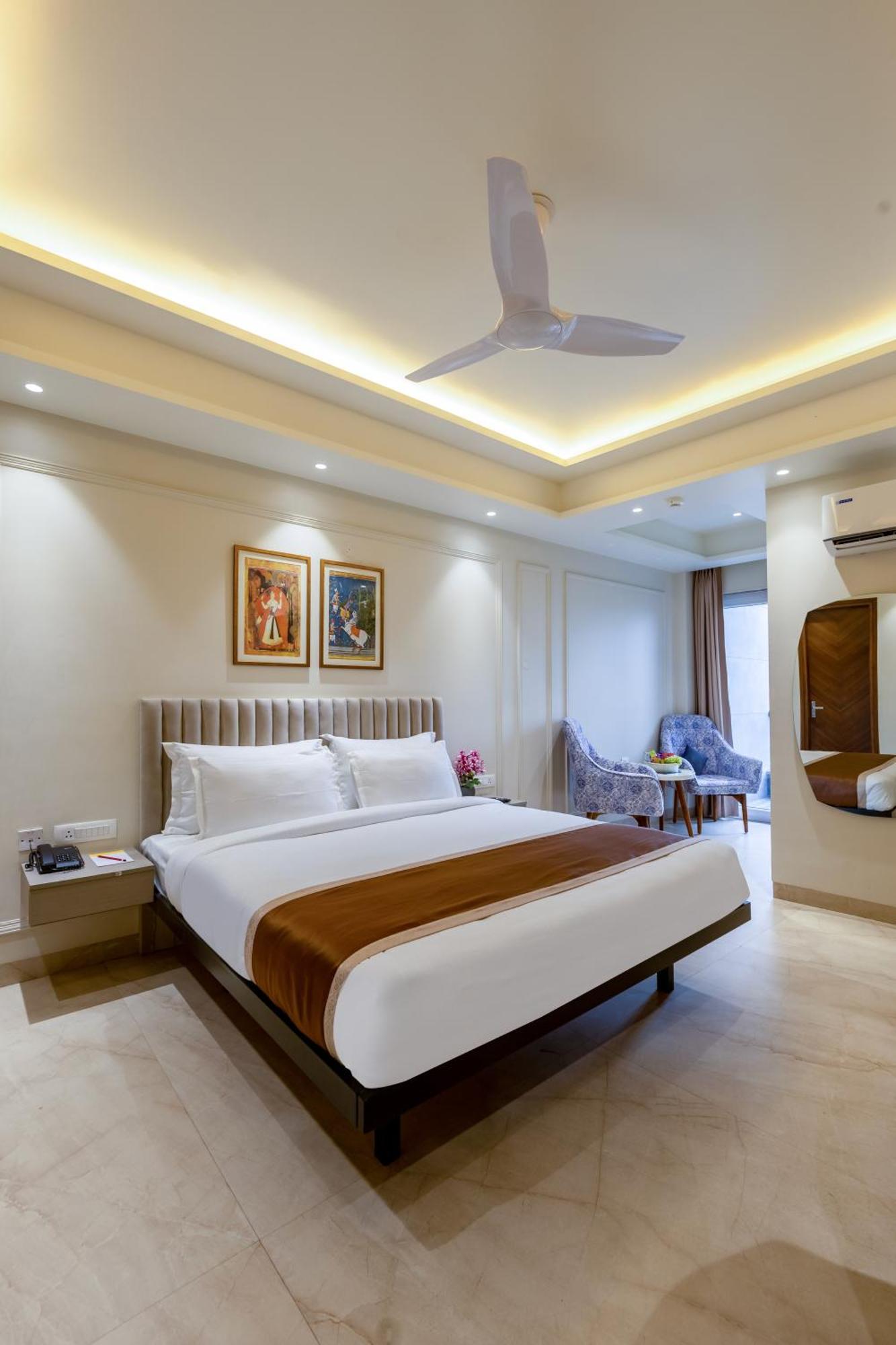 Hotel Ginger Palace Delhi Airport Neu-Delhi Exterior foto