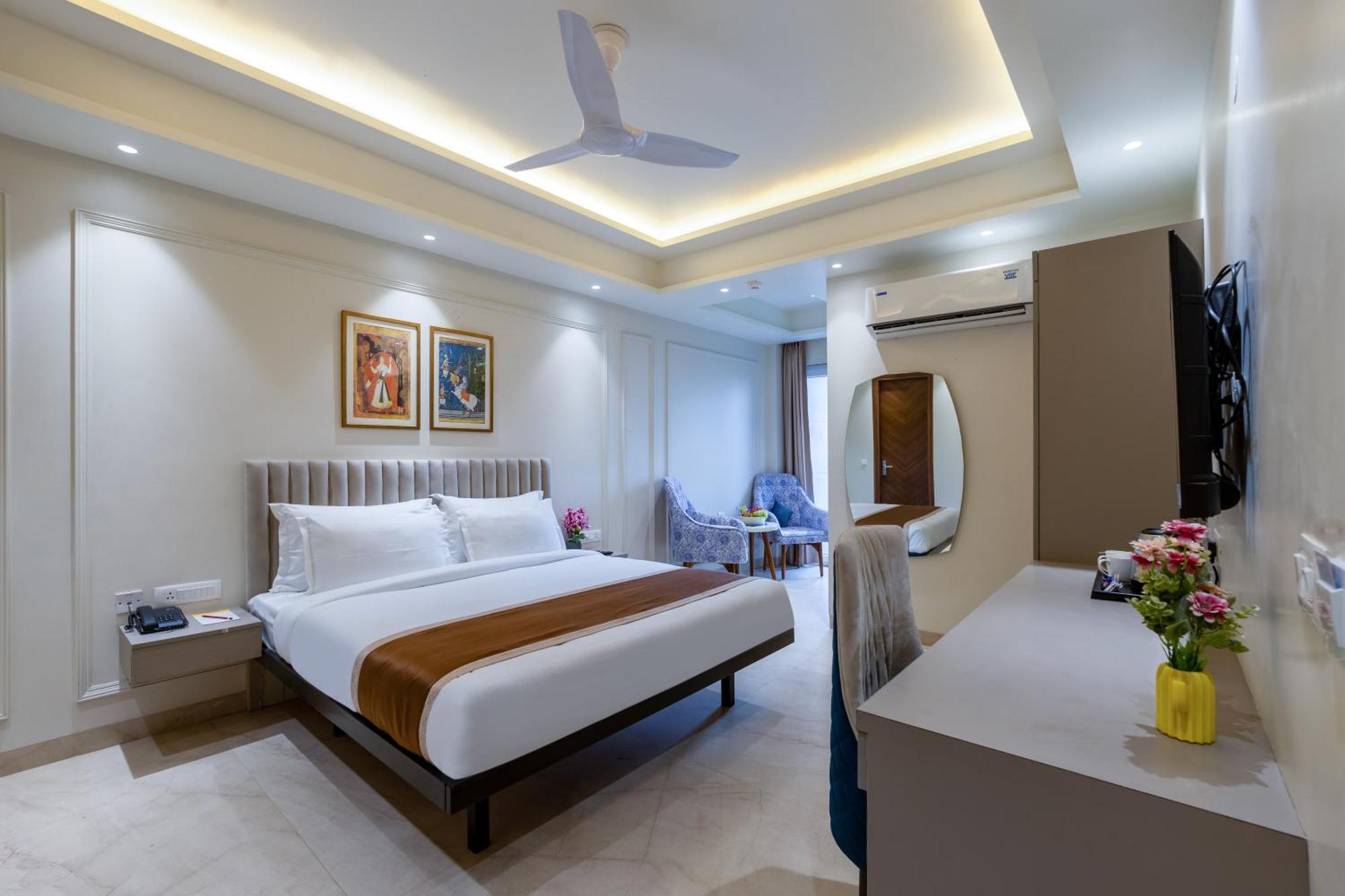 Hotel Ginger Palace Delhi Airport Neu-Delhi Exterior foto